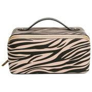 Alice Wheeler London Black Animal Print Train Case