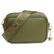 Alice Wheeler London Green Mini Soho Camera Cross Body Bag