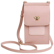 Alice Wheeler London Pink Mini Bloomsbury Crossbody Bag