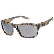 CAT Grey Deep Angular Sunglasses