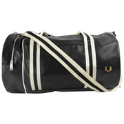 Fred Perry Black Classic Barrel Bag