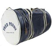 Fred Perry Navy Classic Barrel Bag