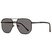 French Connection Black Metal D-Frame Sunglasses