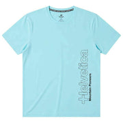Helvetica Mountain Pioneers Blue Bastia T-Shirt
