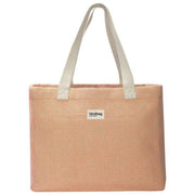 Hindbag Red Claude Woven Tote Bag