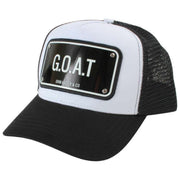 John Hatter Black GOAT Aluminium Trucker Hat