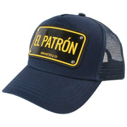 John Hatter Navy El Patron Aluminium Trucker Hat