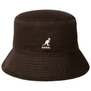 Kangol Brown Washed Bucket Hat