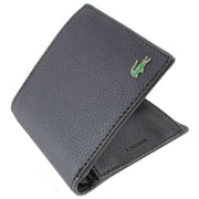 Lacoste Black Smart Concept Medium Bifold Wallet