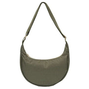 Lefrik Green Lua Stripes Shoulder Bag