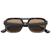 MessyWeekend Brown Tony Sunglasses