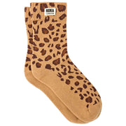 Roka Beige Wimbledon Crew Socks