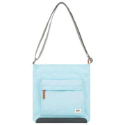 Roka Blue Kennington B Medium Recycled Nylon Crossbody Bag