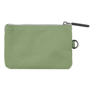 Roka Green Carnaby Small Black Label Recycled Canvas Wallet