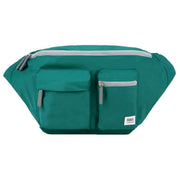 Roka Green Oval M XL Recycled Nylon Sling Bag