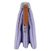 Roka Lilac Carnaby Small Recycled Canvas Wallet