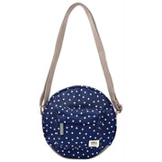 Roka Navy Paddington B Recycled Canvas Crossbody Bag