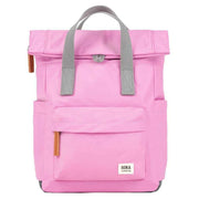 Roka Pink Canfield B Small Recycled Nylon Backpack