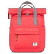 Roka Red Canfield B Small Recycled Nylon Backpack