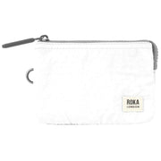 Roka White Carnaby Small Talson Wallet