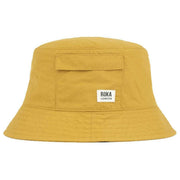 Roka Yellow Bedford Recycled Nylon Bucket Hat