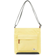 Roka Yellow Kennington B Medium Recycled Nylon Crossbody Bag