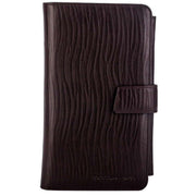 Smith and Canova Brown Embossed Leather Card and Document Wallet
