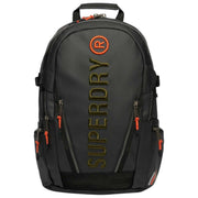 Superdry & Co Black Tarp Embroidered Rucksack