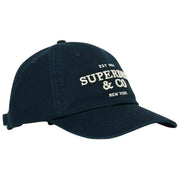 Superdry & Co Navy Company Logo Baseball Cap