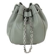 Vivienne Westwood Green Chrissy Small Bucket Bag