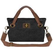 ZEDE Black Pont Des Arts Medium Cross Body Bag