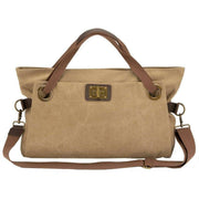 ZEDE Khaki Pont Des Arts Cross Body Bag