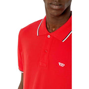 Diesel Red Smith D Logo Polo Shirt