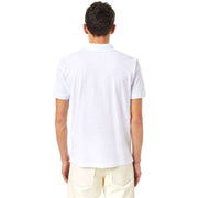 Diesel White Smith D Oval Patch Polo Shirt