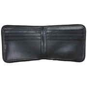 Fred Perry Black Tonal Billfold Wallet