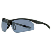 Freedom Black Sport Wrap Sunglasses