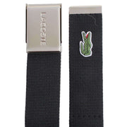 Lacoste Black Webbed Belt
