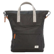 Roka Black Bantry B Medium Sustainable Nylon Backpack