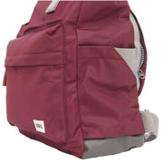 Roka Burgundy Canfield B Medium Sustainable Nylon Backpack