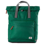 Roka Green Canfield B Medium Sustainable Nylon Backpack