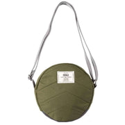 Roka Green Paddington B Small Sustainable Canvas Crossbody Bag