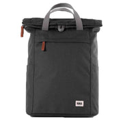 Roka Grey Finchley A Large Sustainable Canvas Backpack