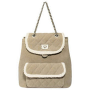 david-jones-beige-faux-shearling-backpack-34505794
