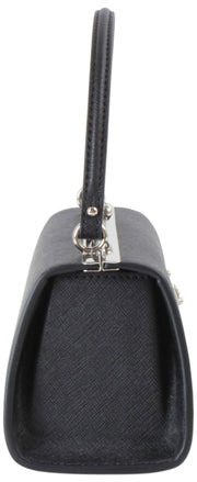 Vivienne Westwood Black Doll XL Frame Purse Bag