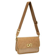 david-jones-brown-half-flap-clasp-shoulder-bag-34505817