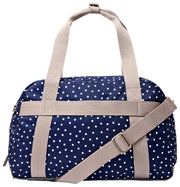 Roka Navy Gatwick Small Recycled Canvas Duffle Bag