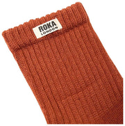 Roka Tan Windsor Solid Crew Socks