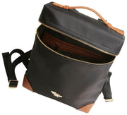 Alice Wheeler London Black Shoreditch Primrose Lightweight Backpack