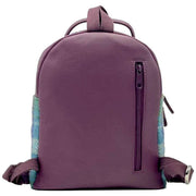 maccessori-purple-harris-tweed-backpack-34629782