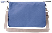 Roka Purple Carnaby XL Recycled Canvas Crossbody Bag